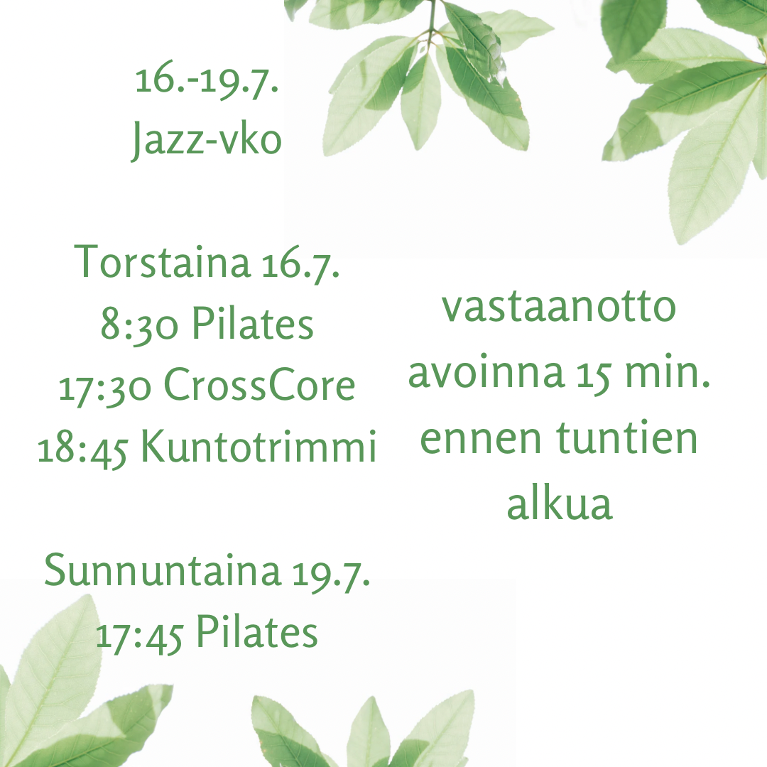 green modern welcome summer